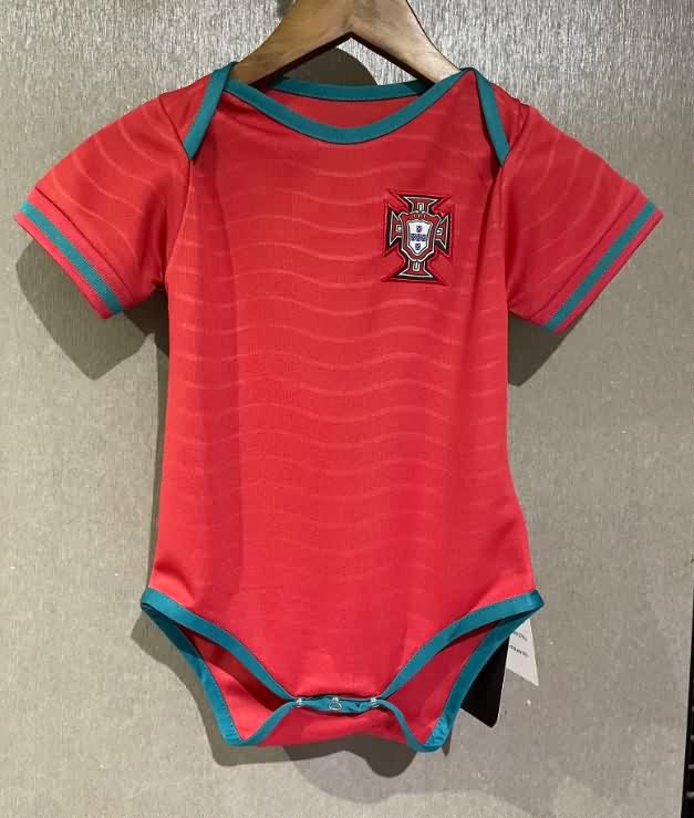 AAA(Thailand) Portugal 2026 World Cup Home Baby Soccer Jerseys AAA(Thailand) Portugal 2026 World Cup Home Baby Soccer Jerseys