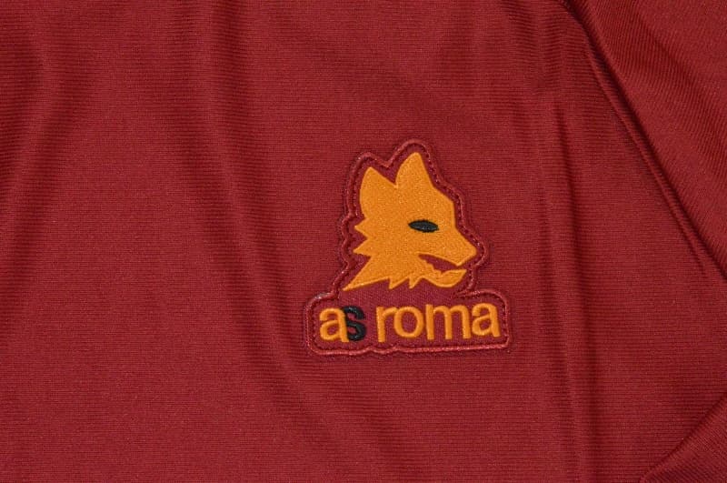 AAA(Thailand) AS Roma 25/26 Red Long Sleeve Soccer Jersey