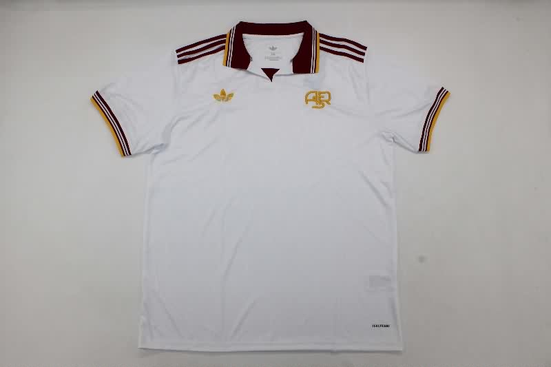 AAA(Thailand) AS Roma 25/26 White Soccer Jersey AAA(Thailand) AS Roma 25/26 White Soccer Jersey