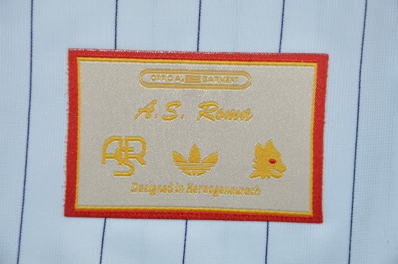 AAA(Thailand) AS Roma 25/26 White Soccer Jersey 02