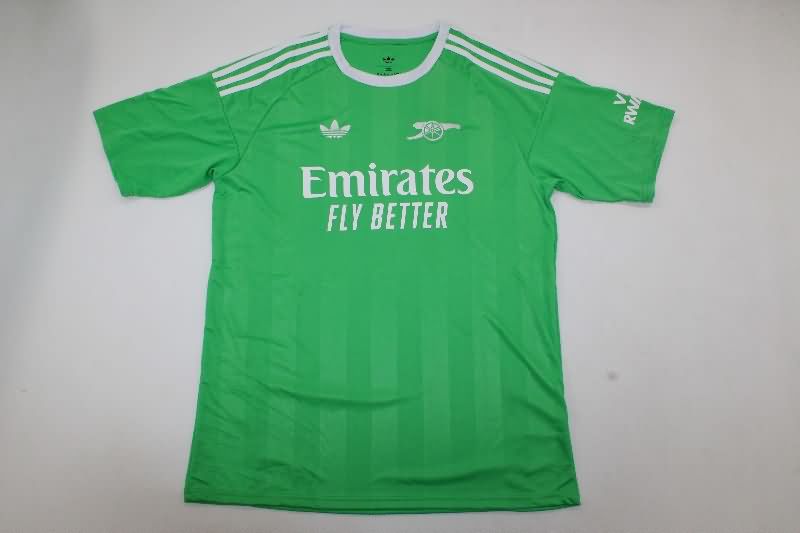 AAA(Thailand) Arsenal 25/26 Goalkeeper Green Soccer Jersey AAA(Thailand) Arsenal 25/26 Goalkeeper Green Soccer Jersey