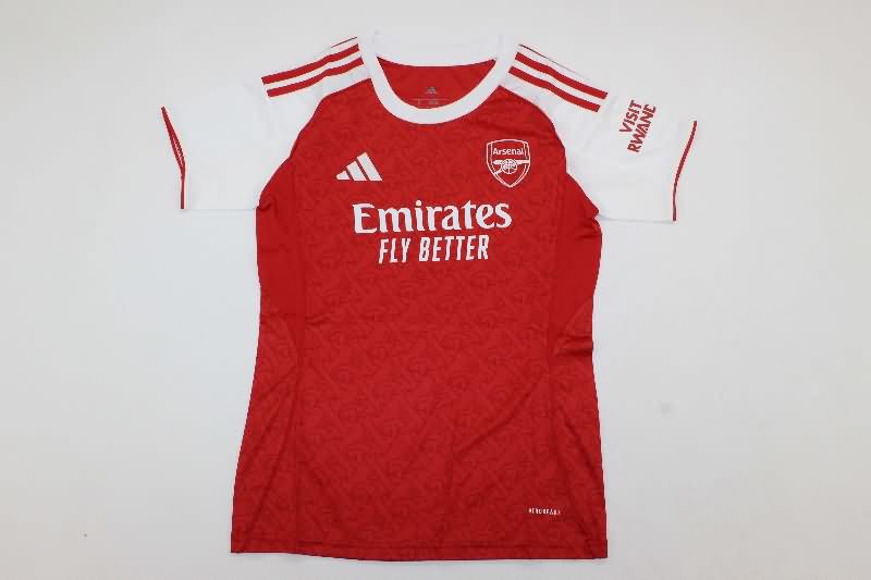 AAA(Thailand) Arsenal 25/26 Home Women Soccer Jersey AAA(Thailand) Arsenal 25/26 Home Women Soccer Jersey