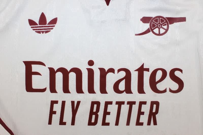 AAA(Thailand) Arsenal 25/26 Third Long Sleeve Soccer Jersey(Player)