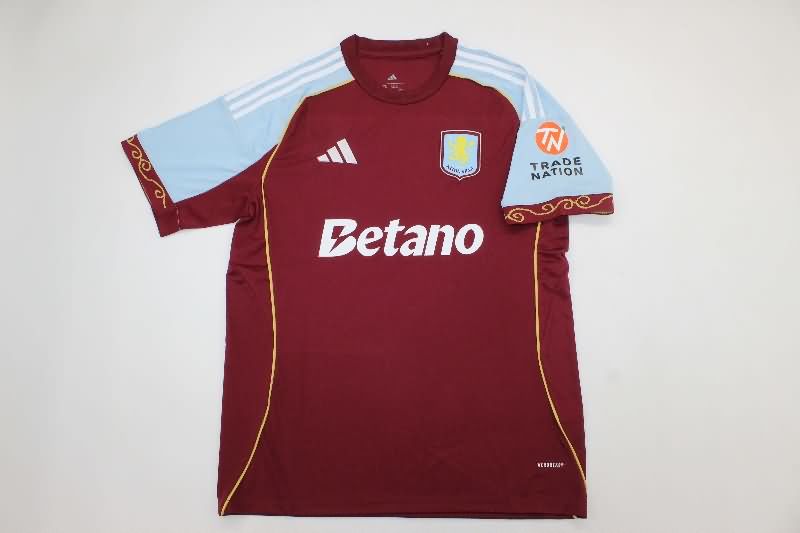 AAA(Thailand) Aston Villa 25/26 Home Soccer Jersey AAA(Thailand) Aston Villa 25/26 Home Soccer Jersey