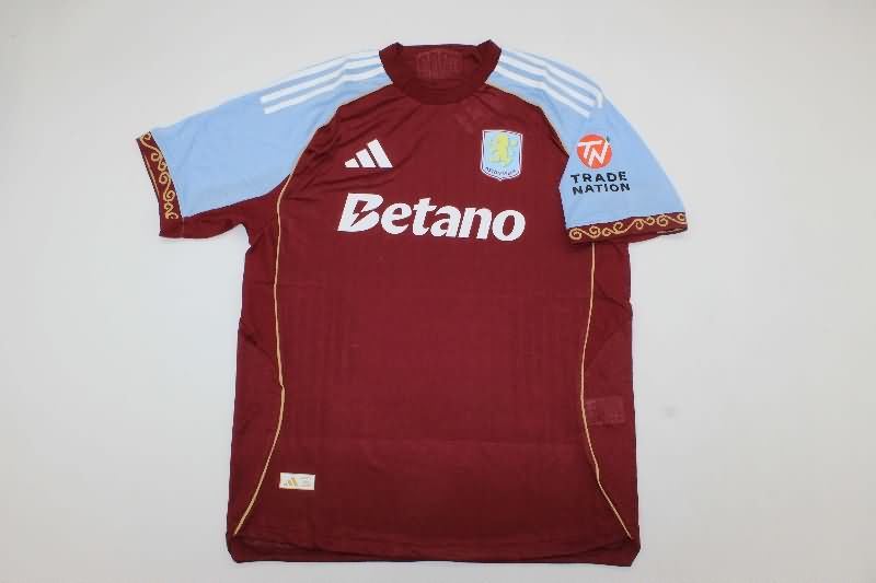 AAA(Thailand) Aston Villa 25/26 Home Soccer Jersey (Player) AAA(Thailand) Aston Villa 25/26 Home Soccer Jersey (Player)