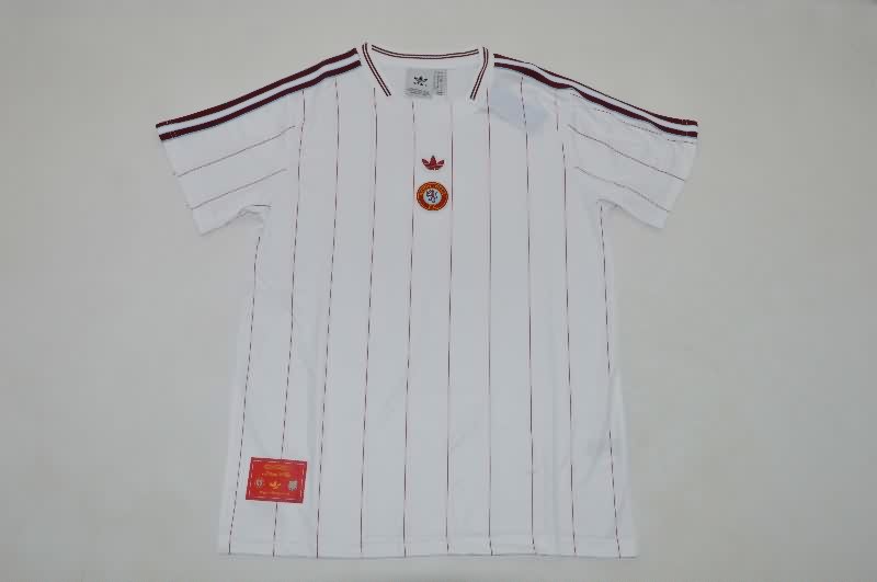 AAA(Thailand) Aston Villa 25/26 White Soccer Jersey AAA(Thailand) Aston Villa 25/26 White Soccer Jersey