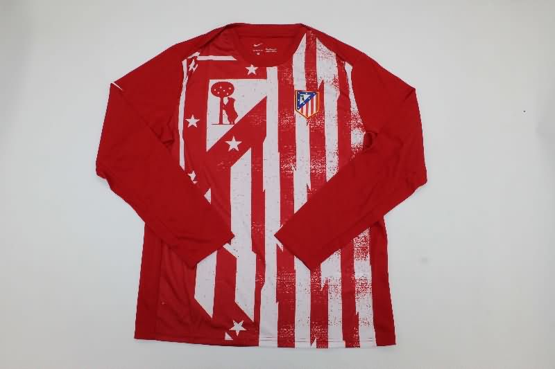 AAA(Thailand) Atletico Madrid 25/26 Training Long Sleeve Soccer Jersey AAA(Thailand) Atletico Madrid 25/26 Training Long Sleeve Soccer Jersey