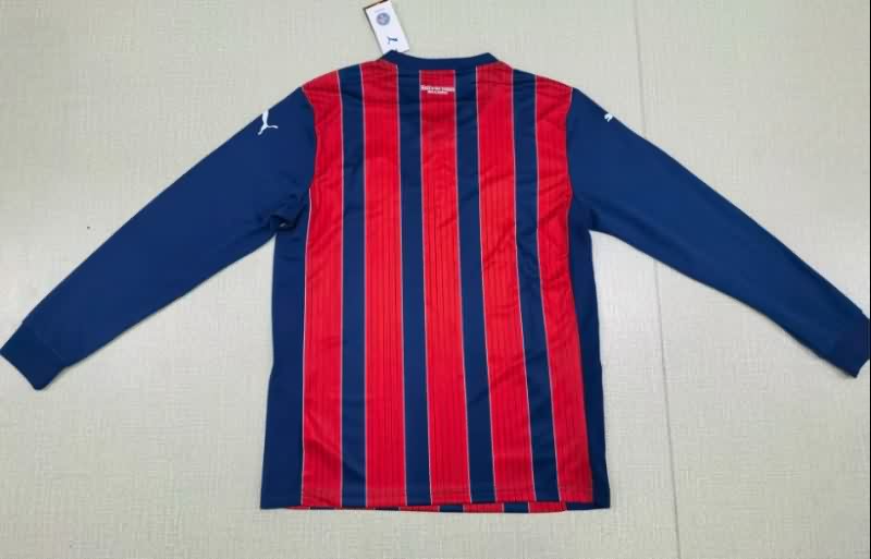 AAA(Thailand) Bahia 2025 Away Long Sleeve Soccer Jersey