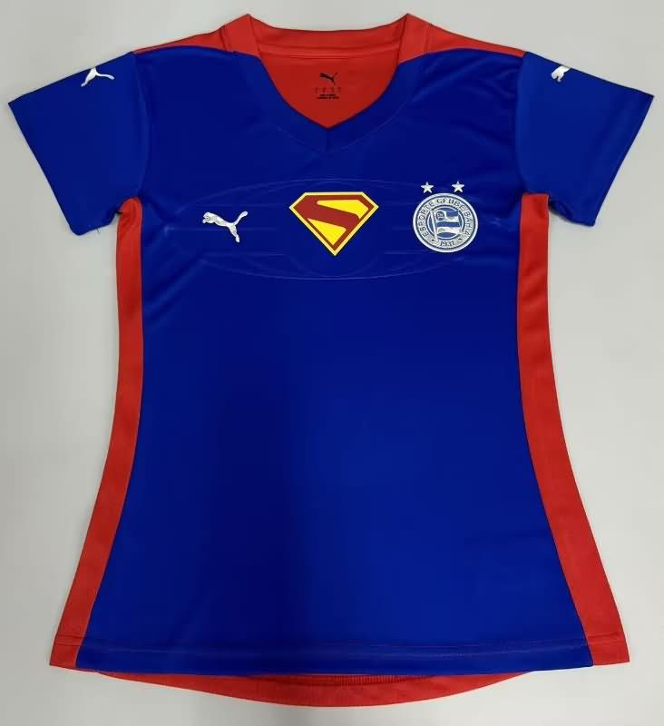 AAA(Thailand) Bahia 2025 Special Women Soccer Jersey AAA(Thailand) Bahia 2025 Special Women Soccer Jersey
