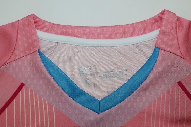 AAA(Thailand) Barcelona 25/26 Pink Women Soccer Jersey