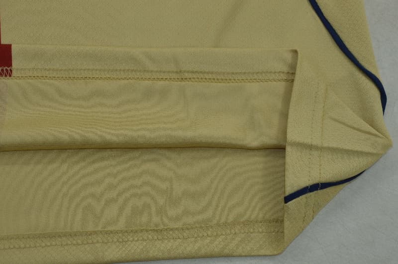 AAA(Thailand) Barcelona 25/26 Yellow Soccer Jersey 02