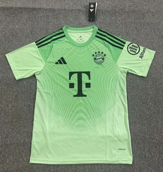 AAA(Thailand) Bayern Munich 25/26 Goalkeeper Green Soccer Jersey AAA(Thailand) Bayern Munich 25/26 Goalkeeper Green Soccer Jersey