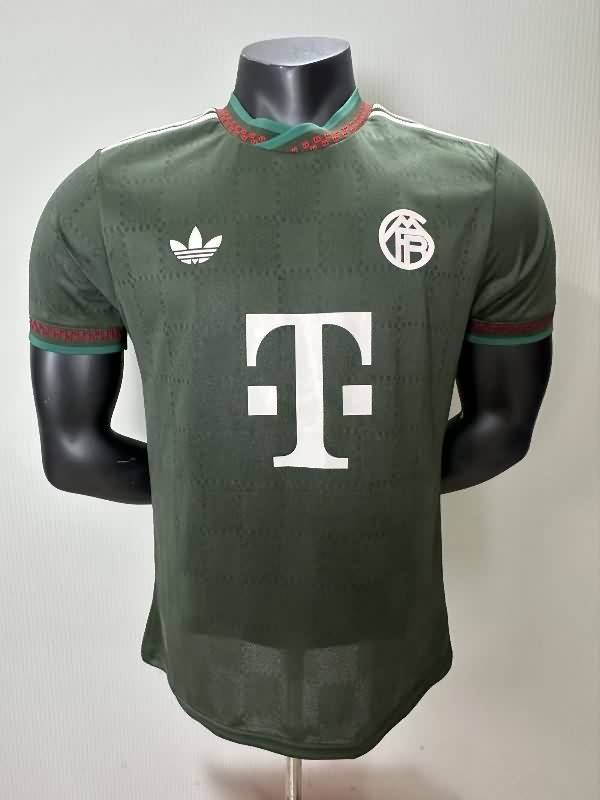 AAA(Thailand) Bayern Munich 25/26 Green Soccer Jersey (Player) AAA(Thailand) Bayern Munich 25/26 Green Soccer Jersey (Player)