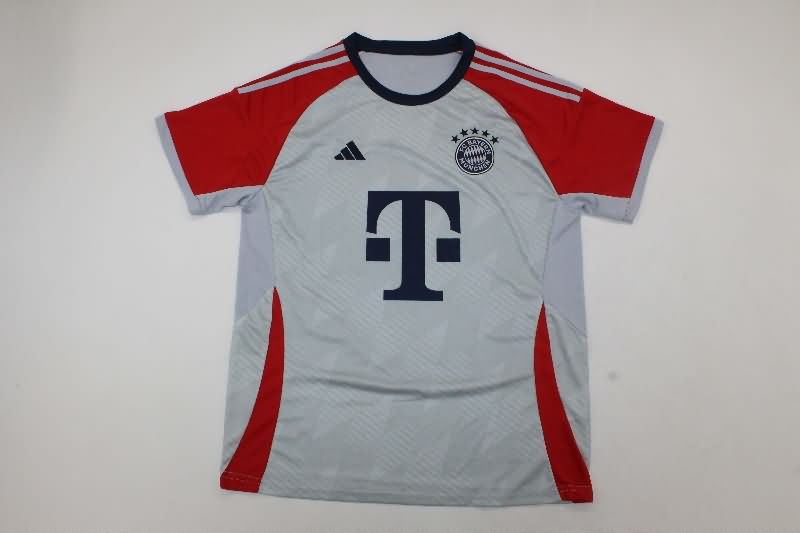 AAA(Thailand) Bayern Munich 25/26 Grey Soccer Jersey AAA(Thailand) Bayern Munich 25/26 Grey Soccer Jersey