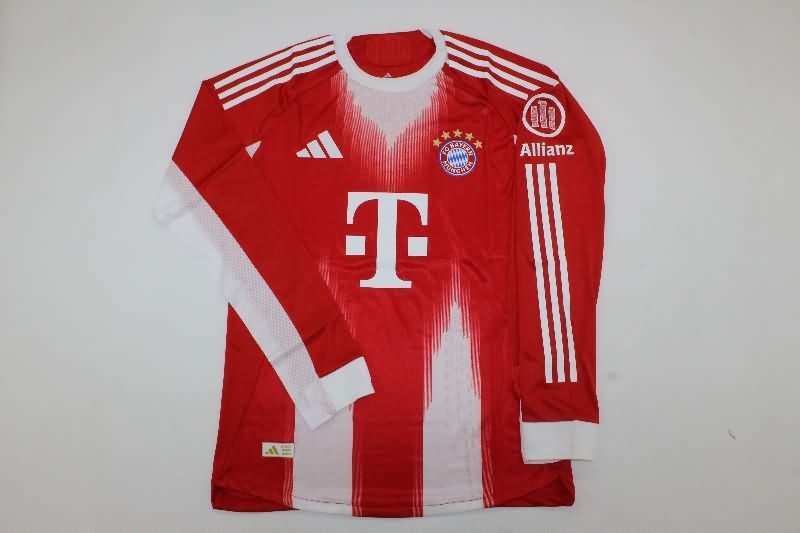 AAA(Thailand) Bayern Munich 25/26 Home Long Sleeve Soccer Jersey (Player) AAA(Thailand) Bayern Munich 25/26 Home Long Sleeve Soccer Jersey (Player)