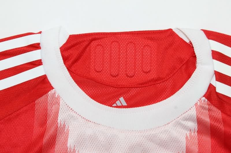AAA(Thailand) Bayern Munich 25/26 Home Long Sleeve Soccer Jersey (Player)