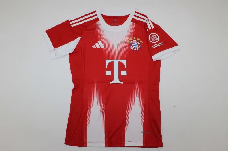AAA(Thailand) Bayern Munich 25/26 Home Women Soccer Jersey AAA(Thailand) Bayern Munich 25/26 Home Women Soccer Jersey
