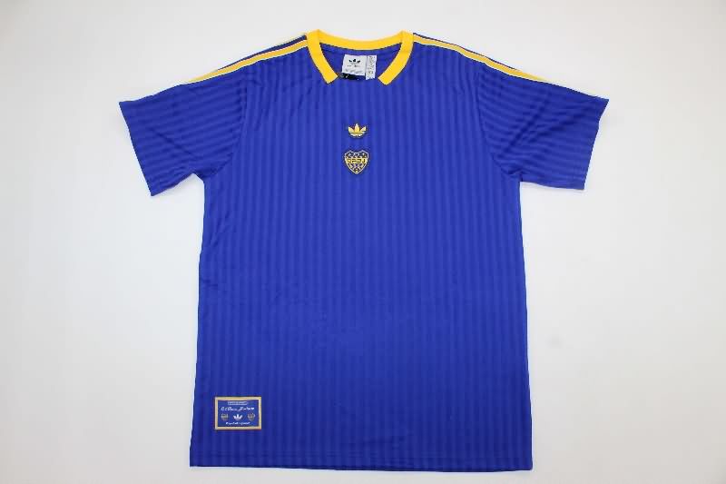 AAA(Thailand) Boca Juniors 2025 Dark Blue Soccer Jersey AAA(Thailand) Boca Juniors 2025 Dark Blue Soccer Jersey