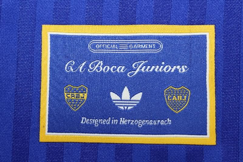 AAA(Thailand) Boca Juniors 2025 Dark Blue Soccer Jersey