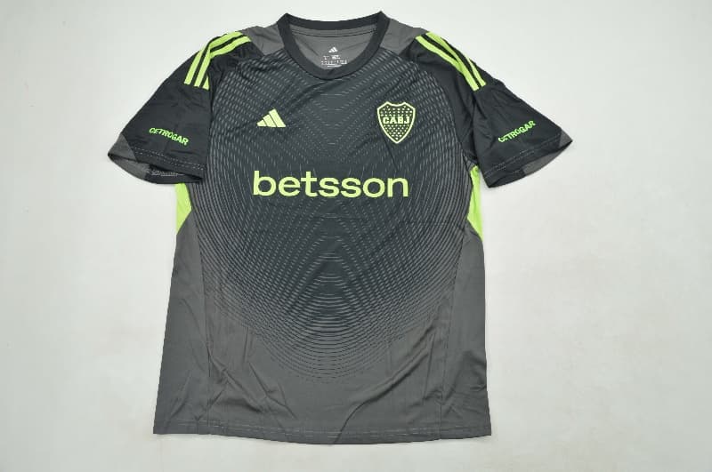 AAA(Thailand) Boca Juniors 2025 Goalkeeper Black Soccer Jersey AAA(Thailand) Boca Juniors 2025 Goalkeeper Black Soccer Jersey