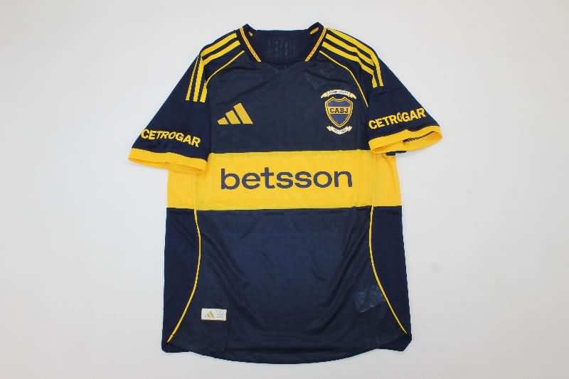 AAA(Thailand) Boca Juniors 2025 Home Soccer Jersey (Player) AAA(Thailand) Boca Juniors 2025 Home Soccer Jersey (Player)