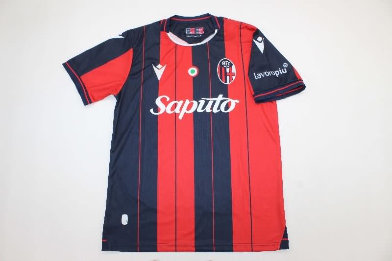 AAA(Thailand) Bologna 25/26 Home Soccer Jersey AAA(Thailand) Bologna 25/26 Home Soccer Jersey