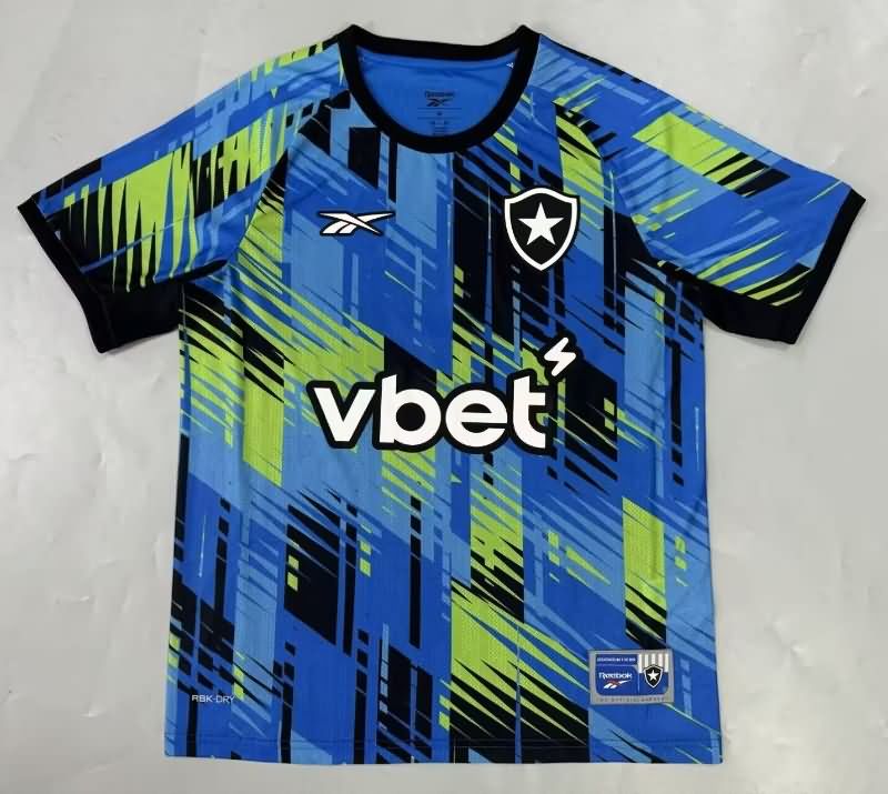 AAA(Thailand) Botafogo 2025 Goalkeeper Blue Soccer Jersey AAA(Thailand) Botafogo 2025 Goalkeeper Blue Soccer Jersey