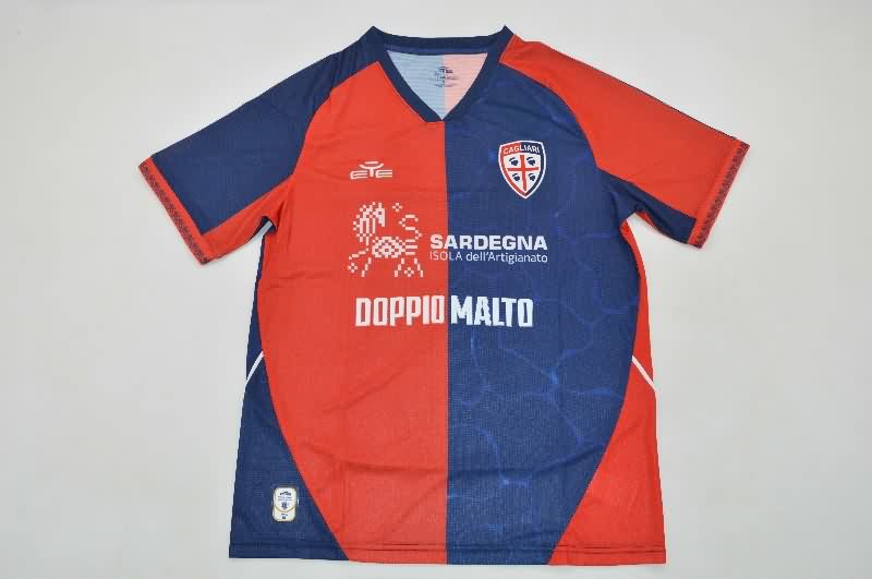 AAA(Thailand) Cagliari 25/26 Home Soccer Jersey AAA(Thailand) Cagliari 25/26 Home Soccer Jersey
