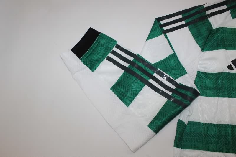AAA(Thailand) Celtic 25/26 Home Long Sleeve Soccer Jersey (Player)