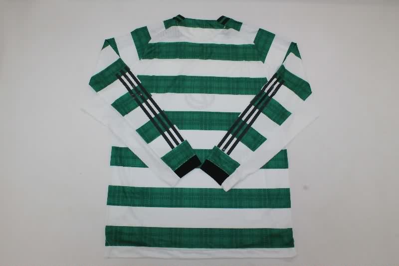 AAA(Thailand) Celtic 25/26 Home Long Sleeve Soccer Jersey (Player)