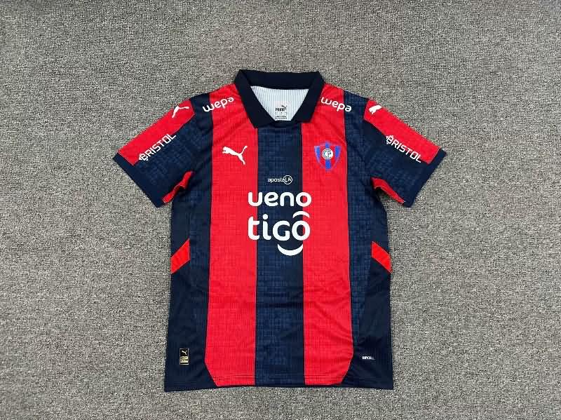 AAA(Thailand) Cerro Porteno 2025 Home Soccer Jersey