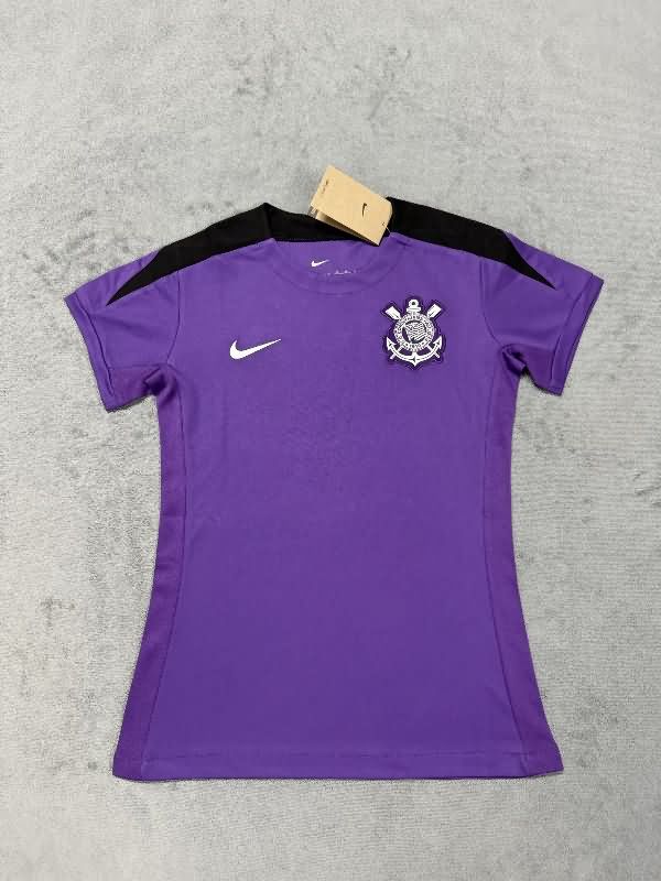AAA(Thailand) Corinthians 2025 Purple Women Soccer Jersey AAA(Thailand) Corinthians 2025 Purple Women Soccer Jersey