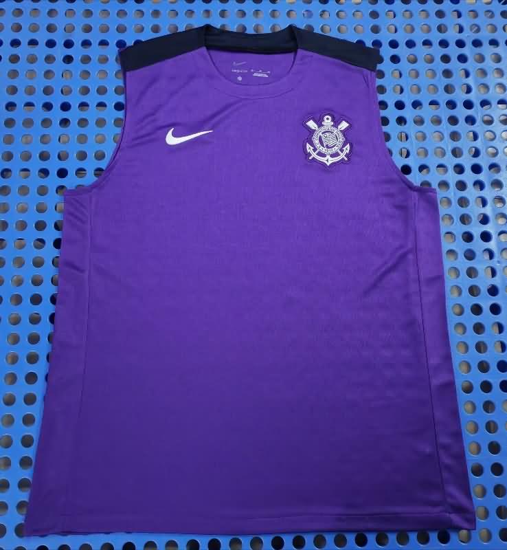 AAA(Thailand) Corinthians 2025 Training Vest Soccer Jersey