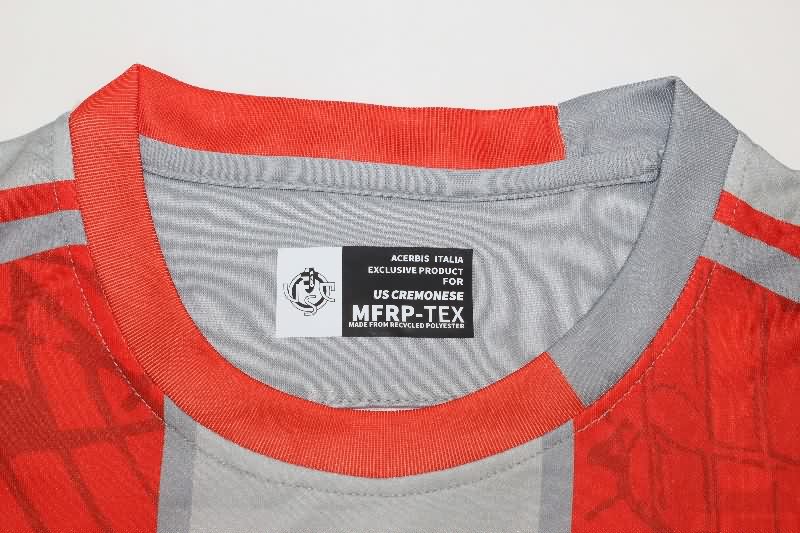 AAA(Thailand) Cremonese 25/26 Home Soccer Jersey