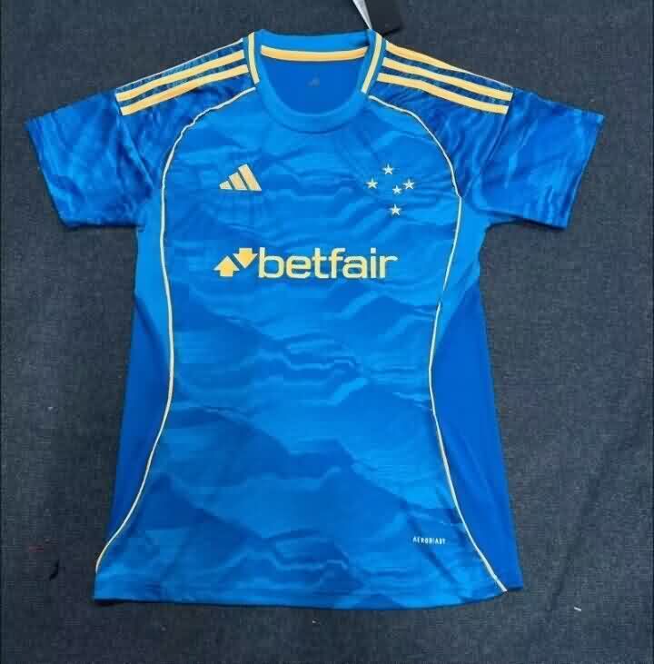 AAA(Thailand) Cruzeiro 2025 Third Women Soccer Jersey AAA(Thailand) Cruzeiro 2025 Third Women Soccer Jersey