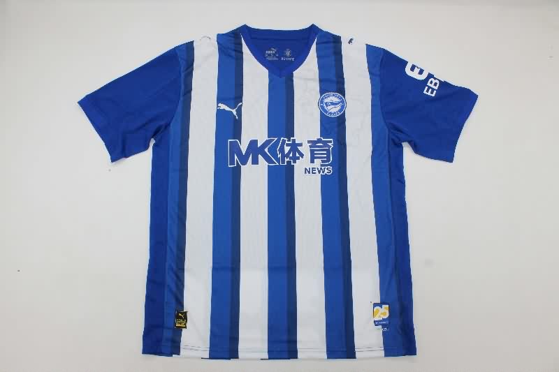 AAA(Thailand) Deportivo Alaves 25/26 Home Soccer Jersey AAA(Thailand) Deportivo Alaves 25/26 Home Soccer Jersey