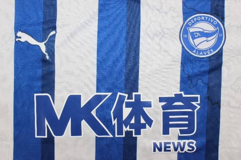 AAA(Thailand) Deportivo Alaves 25/26 Home Soccer Jersey