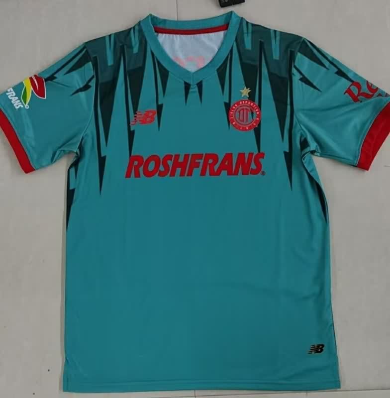 AAA(Thailand) Deportivo Toluca 25/26 Goalkeeper Green Soccer Jersey (Player) AAA(Thailand) Deportivo Toluca 25/26 Goalkeeper Green Soccer Jersey (Player)