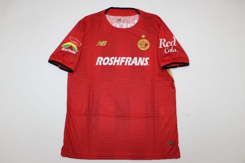 AAA(Thailand) Deportivo Toluca 25/26 Home Soccer Jersey (Player) AAA(Thailand) Deportivo Toluca 25/26 Home Soccer Jersey (Player)