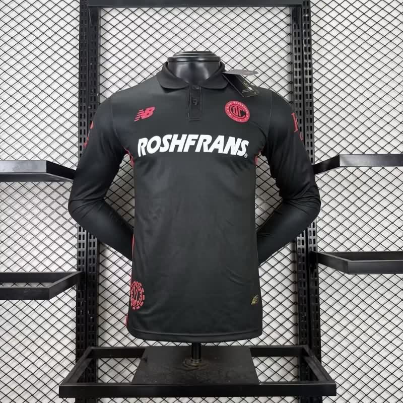 AAA(Thailand) Deportivo Toluca 25/26 Third Long Sleeve Soccer Jersey (Player) AAA(Thailand) Deportivo Toluca 25/26 Third Long Sleeve Soccer Jersey (Player)