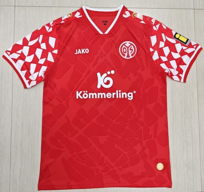 AAA(Thailand) FSV Mainz 25/26 Home Soccer Jersey AAA(Thailand) FSV Mainz 25/26 Home Soccer Jersey