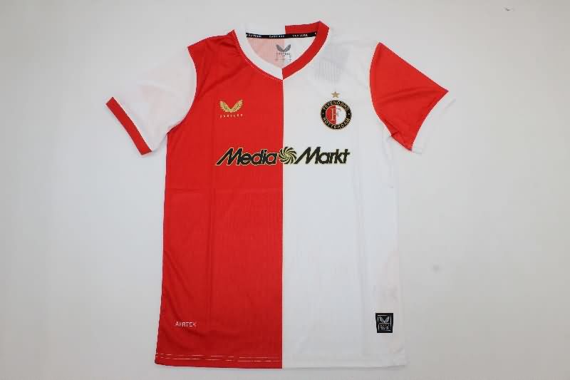 AAA(Thailand) Feyenoord 25/26 Home Soccer Jersey AAA(Thailand) Feyenoord 25/26 Home Soccer Jersey