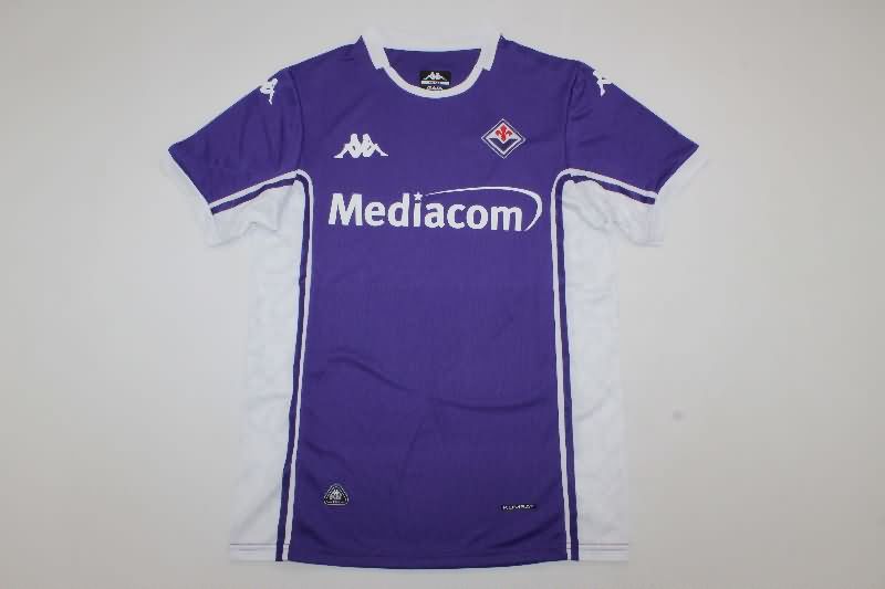 AAA(Thailand) Fiorentina 25/26 Home Soccer Jersey AAA(Thailand) Fiorentina 25/26 Home Soccer Jersey
