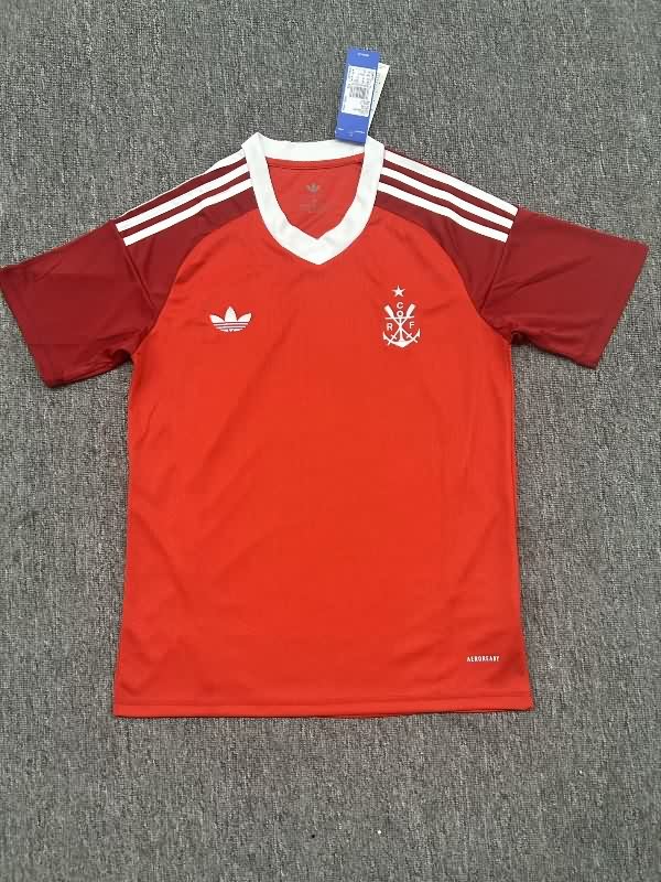 AAA(Thailand) Flamengo 2025 Goalkeeper Red Soccer Jersey AAA(Thailand) Flamengo 2025 Goalkeeper Red Soccer Jersey