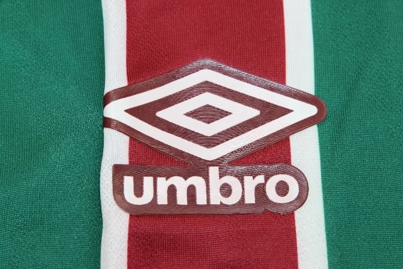 AAA(Thailand) Fluminense 2025 Home Long Sleeve Soccer Jersey
