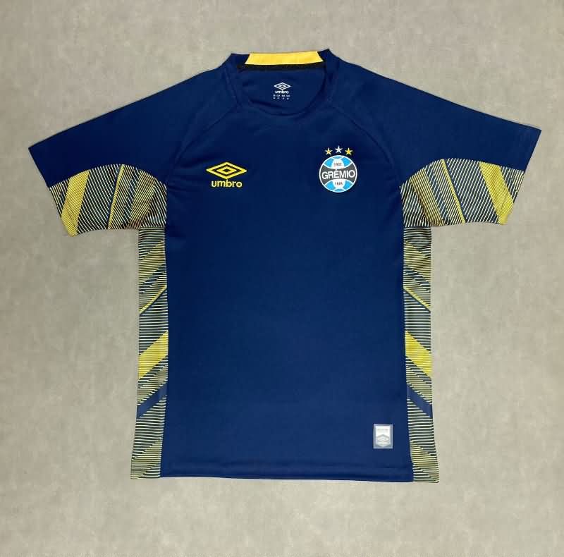 AAA(Thailand) Gremio 2025 Goalkeeper Dark Blue Soccer Jersey AAA(Thailand) Gremio 2025 Goalkeeper Dark Blue Soccer Jersey