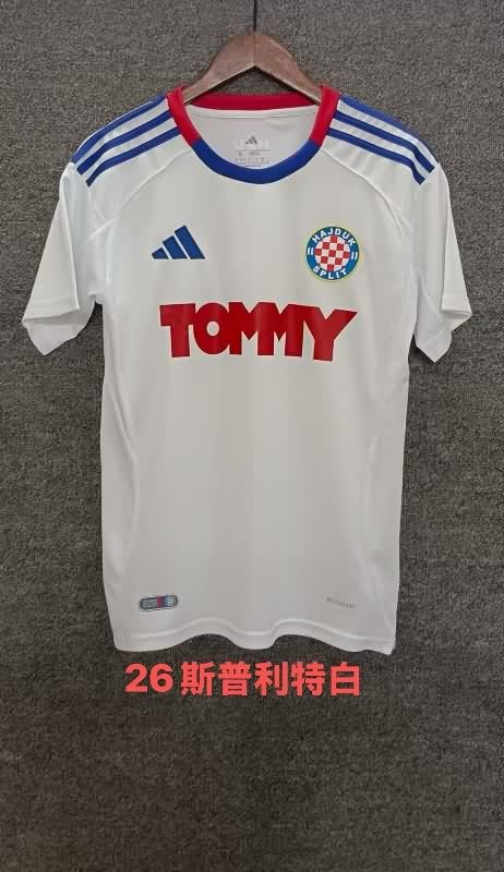 AAA(Thailand) Hajduk Split 25/26 Home Soccer Jersey AAA(Thailand) Hajduk Split 25/26 Home Soccer Jersey