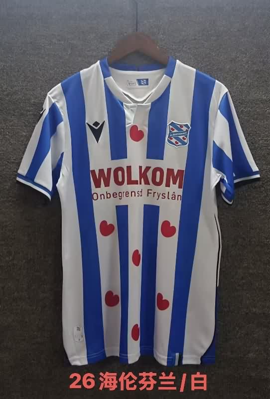 AAA(Thailand) Heerenveen 25/26 Home Soccer Jersey AAA(Thailand) Heerenveen 25/26 Home Soccer Jersey