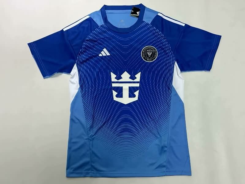 AAA(Thailand) Inter Miami 2025 Goalkeeper Blue Soccer Jersey AAA(Thailand) Inter Miami 2025 Goalkeeper Blue Soccer Jersey