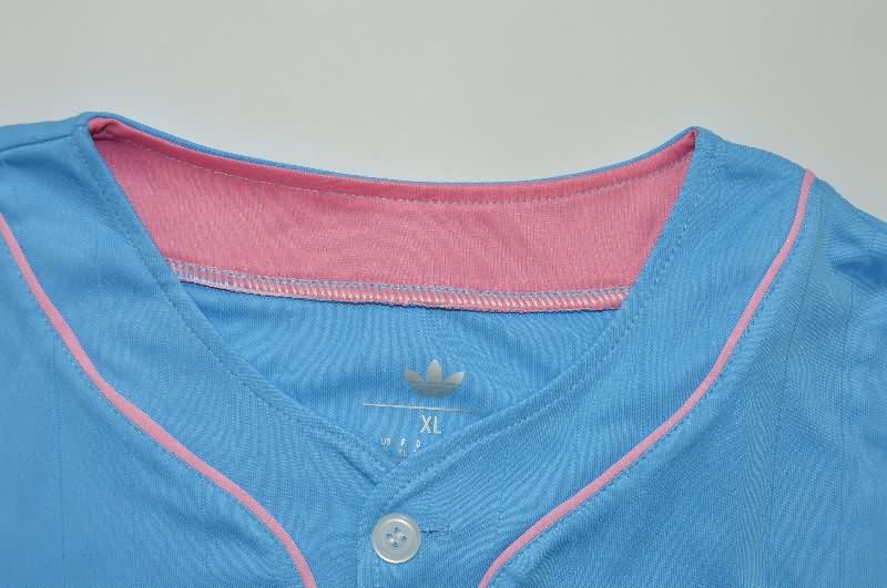 AAA(Thailand) Inter Miami 2025 Blue Baseball Jersey